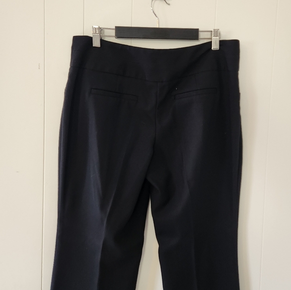 Rickis Black Dress Pants Crepe Flare Bootcut Office Work Wear High Waisted Rise - Picture 5 of 7